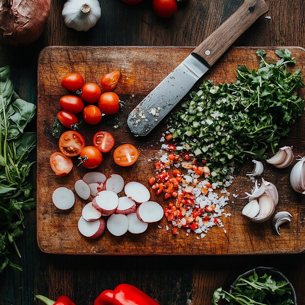 Кулинарные ингредиенты на столе